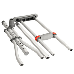 Béquilles médicales en alliage d'aluminium légères et antidérapantes pour la rééducation des fractures, origine Hebei - Product Image 2