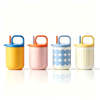 Nouvelle tasse de petit-déjeuner portable de 500 ml avec cuillère, tasse isotherme en acier inoxydable 316 avec couvercle en silicone PP, logo personnalisé