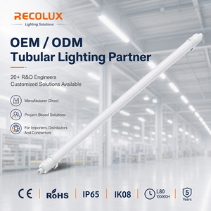 <span class=keywords><strong>Luminaire</strong></span> LED tubulaire cylindrique étanche CE RoHS pour entrepôt - Product Image 1