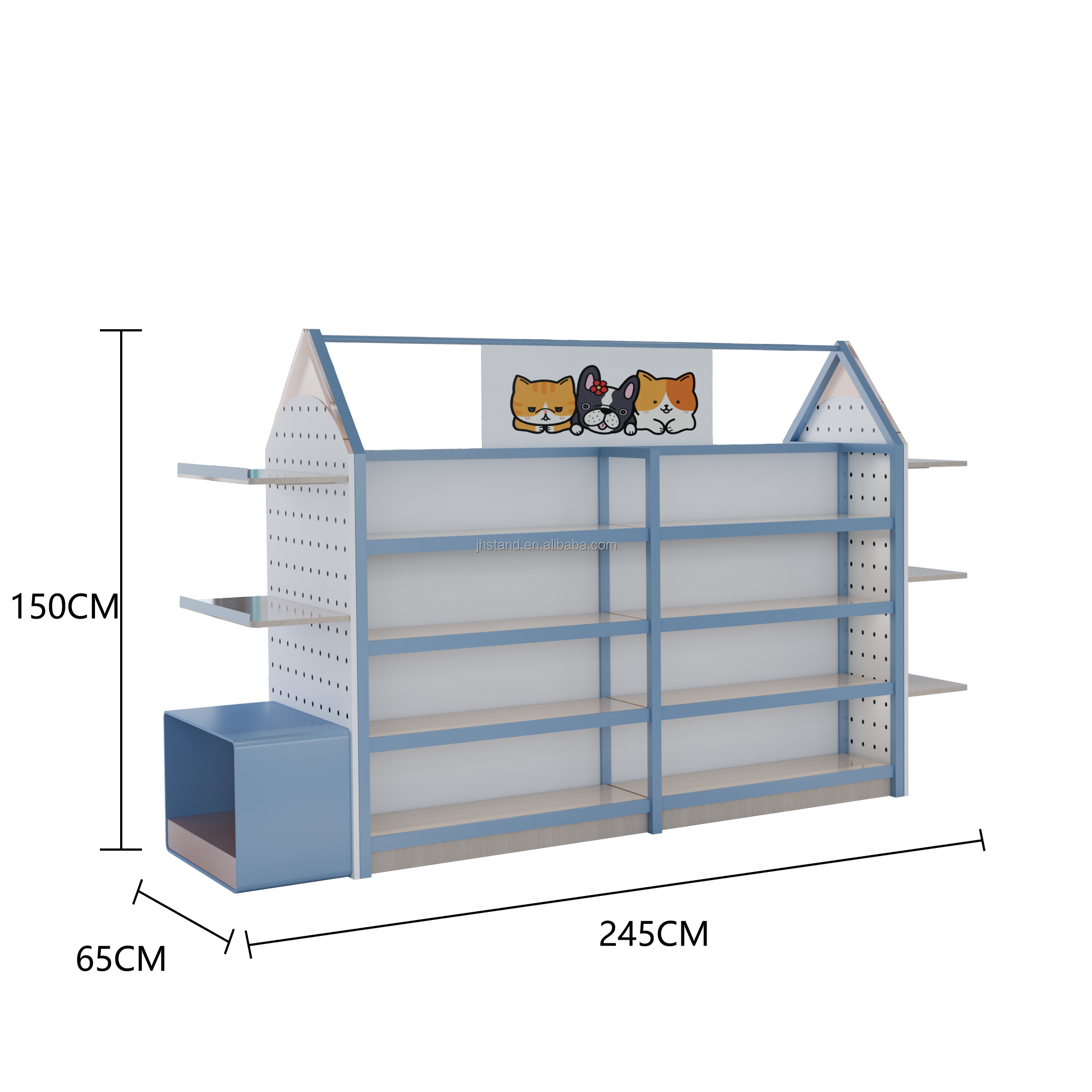 L * W * H 245*65*50CM