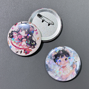 Spille Distintive Personalizzate in Latta con Logo Stampato e Chiusura a Farfalla, Regali Promozionali Popolari - Product Image 3