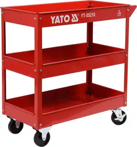 YATO YT-55210 3 TRAYS TOOL CART NEW MODEL PROFESSIONAL WORKSHOP FOR TOOL BOX&CABINETS
