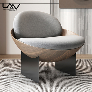 Poltrona Moderna di Lusso per il Relax, Arredamento per Casa e Hotel, <span class=keywords><strong>Sedia</strong></span> Lounge per <span class=keywords><strong>Camera</strong></span> da Letto e Soggiorno - Product Image 2