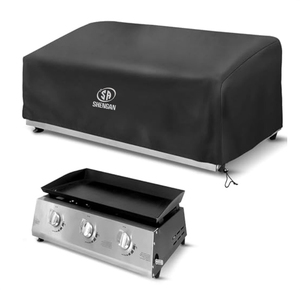 <span class=keywords><strong>Housse</strong></span> de protection <span class=keywords><strong>pour</strong></span> gril de cuisine d'extérieur robuste, imperméable et résistante aux UV, réglable <span class=keywords><strong>pour</strong></span> <span class=keywords><strong>Plancha</strong></span> 80x60x25 cm - Product Image 1