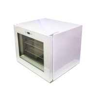 Congélateurs de comptoir pour crèmes glacées, vitrine commerciale, mini-congélateur profond avec porte vitrée pliable