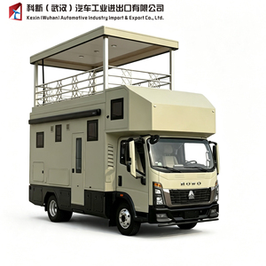 Autocaravana <span class=keywords><strong>de</strong></span> Lujo HOWO 4x2 Nueva, Diésel, Personalizable, con Techo Elevable y Equipamiento Completo - Product Image 1