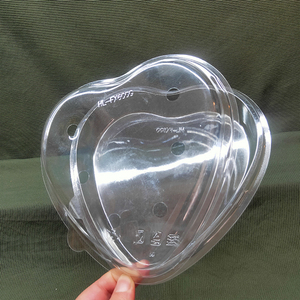 Boîtes d'emballage alimentaire en plastique PET de 550 ml avec couvercle transparent pour salade, gâteau, sushi, nouilles, biscuits, plateau de présentation - Product Image 4