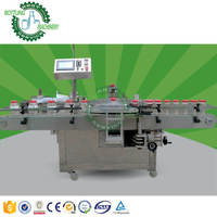 Machine d'étiquetage à colle thermofusible SUS304 OPP pour bouteilles rectangulaires en PET, jus, eau, liquides, 200PPM, automatique