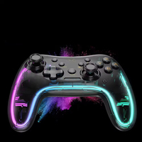Manette sans fil pour nintendo Switch/Lite/OLED Console Pro Gamepad pour Android Mobile pour IOS pour Windows PC LED Joysticks
