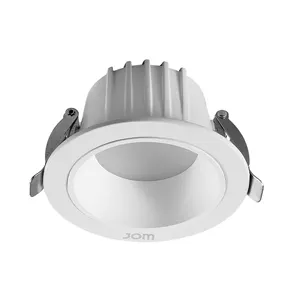 Dimmable Commercial Spotlight Anti Glare Ceiling Led Downlight Trimless Recessed Down Light For Hotel Downlights