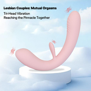 Хит продаж: Секс-игрушка-страпон без ремней, оптовая продажа, индивидуальная цветовая упаковка, двойной вибратор, секс-игрушки для лесбиянок, USB-зарядка. - Product Image 3