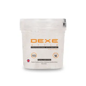 Dexe wholesale manufacturer hair styling strong available african hair gel Stong Hold Tamer gel braid gel made in china