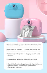 Trẻ Em Của Máy Ảnh Với In Ấn Có Thể Chụp Trẻ Em Của Món Quà Mini Đồ Chơi Máy Ảnh Hình Ảnh Video Trẻ Em Kỹ Thuật Số Ngay Lập Tức Máy Ảnh - Product Image 3