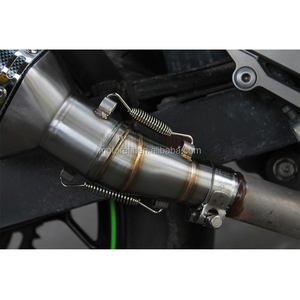 RTS de escape de la motocicleta medio enlace adaptador conector modificado medio para Yamaha R25 R3 <span class=keywords><strong>MT</strong></span>-<span class=keywords><strong>03</strong></span> YZF-R25 YZF-R3 YZF MT03 - Product Image 3