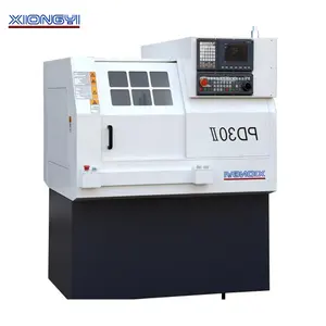 Multi Purpose 6150 Taiwan Big Double Spindle Type PD30II Small Precision Flat-Bed Cnc Lathe For Pipe Threading