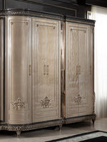 Neues Europäisches Design Massivholz Geschnitztes Französisches Luxus-Villa Schlafzimmermöbel Stoffbezogenes Doppelbett 1800x2000cm