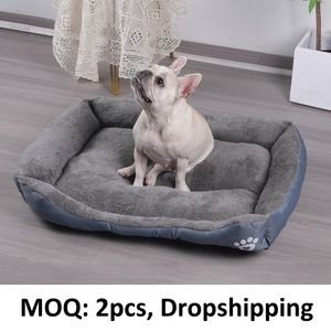 <span class=keywords><strong>Cama</strong></span> para Mascotas de Felpa Multicolor, Resistente, Ultrasuave, Lavable e Impermeable, para Todas las Estaciones, para Perros y Gatos, Ideal para Cachorros y Dachshunds - Product Image 3