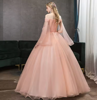 NDC10001 Nouvelle jupe longue de soirée pour hôtesse de banquet, jupe longue en mousseline rose pour mariage, robe de soirée pour femmes
