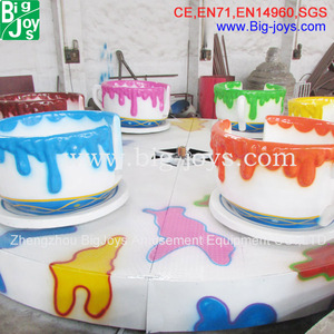 Manèges de tasses à café rotatifs de fabrication chinoise: attraction populaire et intéressante pour les enfants pour les parcs en plein air à vendre - Product Image 6