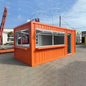 Casa contenedor prefabricada personalizada móvil modular con baño plegable para uso en edificios de oficinas, centros comerciales y hoteles - Product Image 6