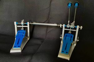 Pédale de grosse caisse bleue à double entraînement direct, économique, vente en gros - Product Image 4