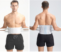 Ceinture de soutien lombaire respirante à double pression en nylon et polyester, pour le sport et le confort au bureau, idéale pour les longues périodes assises, avec cordon de serrage.