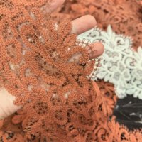 Nouvelle dentelle en laine douce et moelleuse avec sequins et garniture en guipure pour vêtements, accessoires pour chemises homme et robes femme