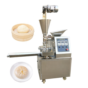Petit-Déjeuner chinois Légumes Baozi Fabricant/Viande Pain Farci à la vapeur Faisant La Machine/Momo Baozi Machine de Remplissage - Product Image 1