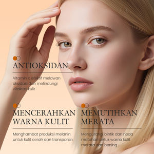 Suero Facial Iluminador con Vitamina C de KORMESIC, Certificado por Bpom, 30 ml, Antioxidante, Aclara el Tono, Reduce las Manchas, Blanqueador - Product Image 2