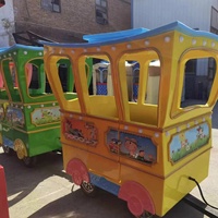 Tren Eléctrico para Parque de Atracciones, Tren Turístico, Tren Infantil para Centro Comercial, Mini Tren sin Rieles en Venta