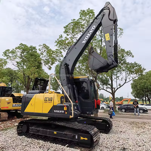 Excavateur sur chenilles d'occasion EC140DLC à bas prix de Chine Moteur d'origine de 14 tonnes offrant Volvo EC140DL de faibles heures de travail - Product Image 5