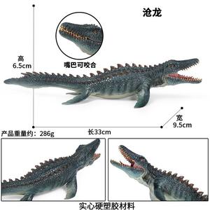 Yxs simulación animal marino modelo Cretácico dinosaurio juguete <span class=keywords><strong>película</strong></span> el mismo Mosasaur Slixodon plástico - Product Image 6