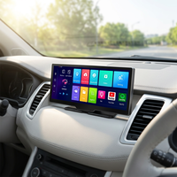 Caméra de tableau de bord 4G pour voiture, ADAS, FHD 1080P, double objectif, navigation GPS, WIFI, enregistreur vidéo, caméra de rétroviseur, écran IPS, MP4 K880