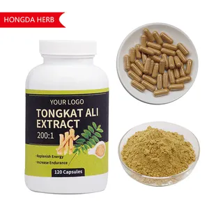 Tongkat Ali Root Extract Capsules Eurycomanone 3% Tongkat Ali Powder Tongkat Ali Capsules