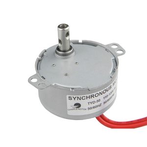 มอเตอร์ซิงโครนัส ChanCs รุ่น TYD-50 110V AC 50-60 รอบต่อนาที ขนาดหน้าแปลน 42 มม. สำหรับเครื่องหมุนถ้วย - Product Image 1