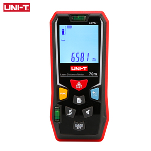 UNI-T lazer mesafe ölçer LM70e + LM150e + 70m 150m lazer telemetre elektronik cetvel telemetre mezura - Product Image 4