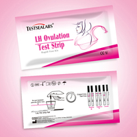 Auto-test médical, dispositif de test d'ovulation d'urine, bandelette de test d'ovulation, vente en gros