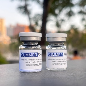 Péptidos de Cobre Azul Antienvejecimiento para Reparación de la Piel, Etiqueta Privada, GHK-CU, Esencia de Péptidos de Cobre Liofilizada en Ampollas - Product Image 5