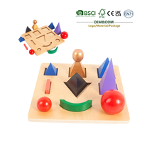 Jouets Montessori Symboles Grammaticaux Fabricant Matériel d'Enseignement Linguistique 3D Personnalisé Blocs Gerund Jouets Éducatifs pour Enfants