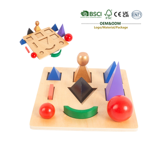 ของเล่นมอนเตสซอรี่ ผู้ผลิตสัญลักษณ์ไวยากรณ์ วัสดุการ<span class=keywords><strong>สอน</strong></span>ภาษาแบบ 3 มิติ บล็อกคำกริยา ของเล่นเสริมพัฒนาการสำหรับเด็ก - Product Image 1