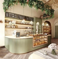 Centre commercial personnalisé éclairé Led café Bar Restaurant comptoir café boutique décoration Design