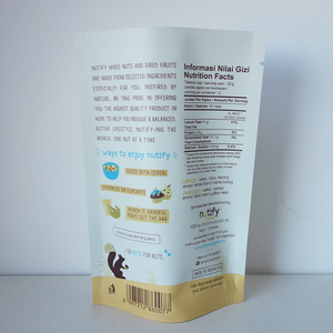 Bolsas de Plástico con Cierre Hermético Personalizadas para Envasado de Alimentos, Bolsas de Plástico con Cierre Hermético para Nueces - Product Image 2