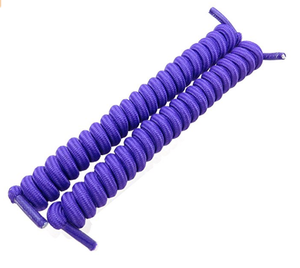 Custom Mix-Colored Elastic Spring Shoelaces Curly No Tie Elastic Shoelaces with Plastic Tips - Product Image 3