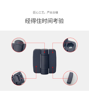 บานพับเฟอร์นิเจอร์แบบมินิมอล ผลิตจากโลหะผสมสังกะสี 180 องศา °   บานประตูแบบปิดนุ่มนวล ครึ่งมอร์ทิส ขนาด 40 มม. ความหนา 2.5 มม. สำหรับตู้เก็บของ - Product Image 6