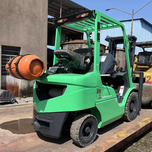 Venta caliente barato usado Mitsubishi carretilla elevadora diésel FD25 2,5 toneladas Japón importó pintura Original maquinaria de construcción Motor - Product Image 1