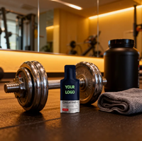 Complément de créatine et de glutamine OEM/ODM pour l'énergie des acides aminés, la récupération, la masse musculaire et le soutien cérébral Boisson de créatine liposomale