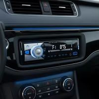 Lecteur MP3 de voiture 7388 haute puissance avec écran LCD rétroéclairé blanc et boutons RGB 4 RCA