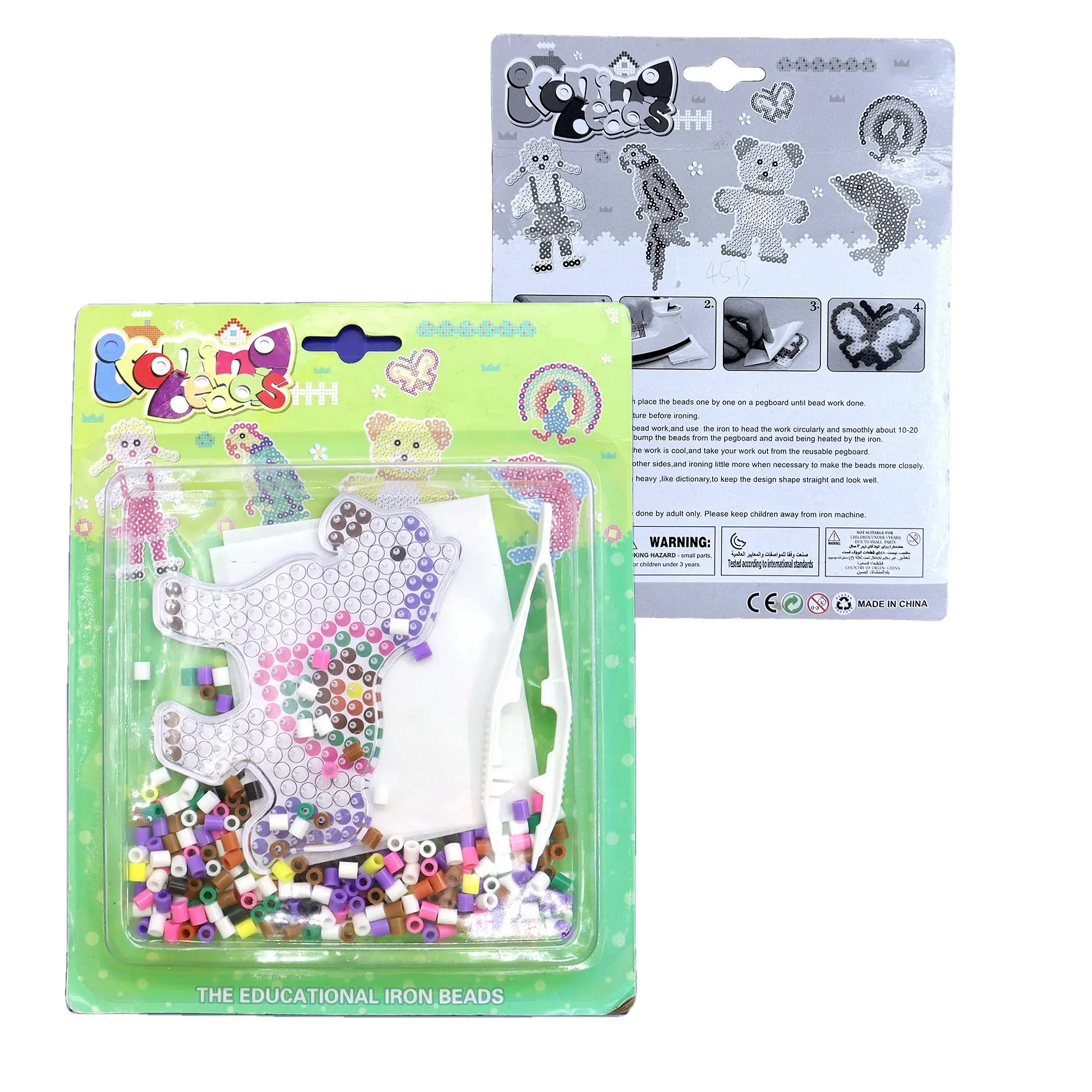 Groothandel Onderwijs Speelgoed Leverancier Kralen Speelgoed Perler Kralen Diy Kids Craft Kralen Kit