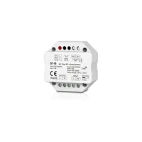 Variateur de lumière AC Triac Relpower S1 B 360W 1 canal avec télécommande, portée 20,0 m, corps en plastique