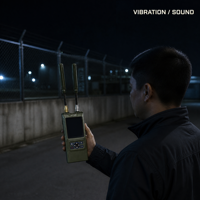 Détecteur de drones avec sortie vidéo HD, interface magnétique 100 MHz-8 GHz, affichage externe, système de détection FPV UAV
